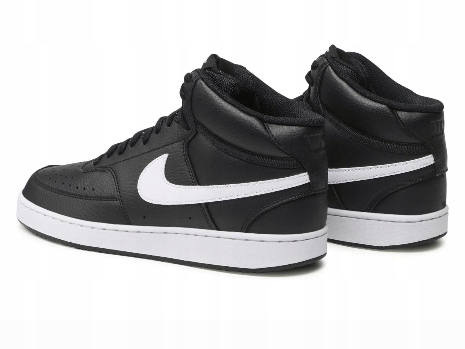 BUTY NIKE COURT VISION MID DN3577-001 wysokie czarne sportowe 45,5 5/7