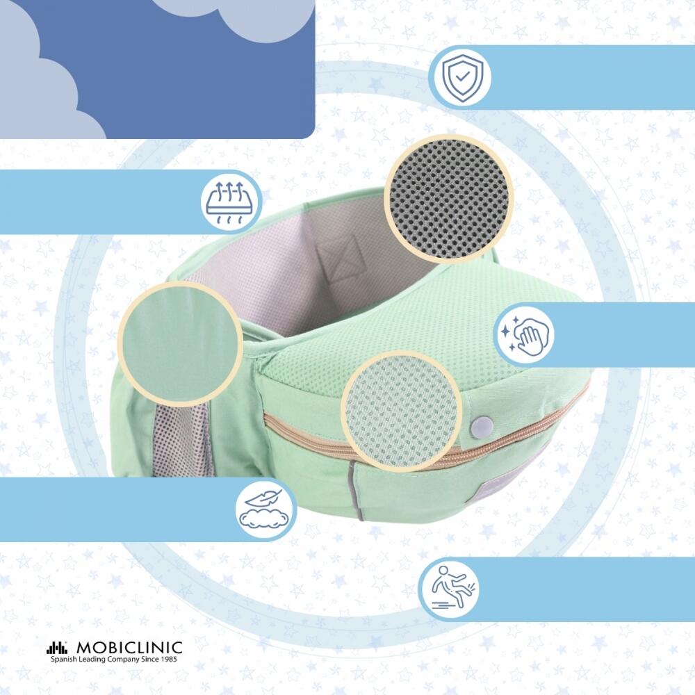 Porta-bebés 6 em 1 Marsúpio ergonómico bebé Mochila Respirável Alças ajustáveis 4/7