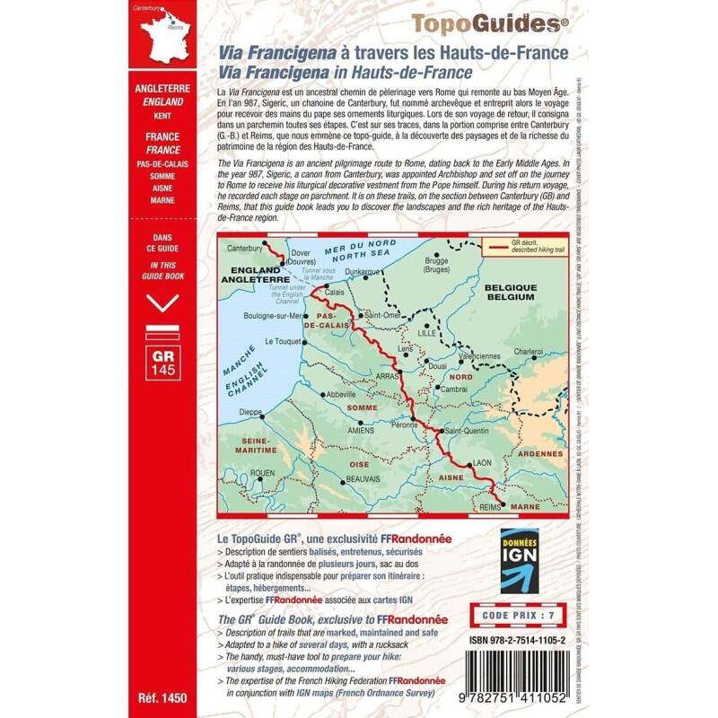 GR145 VIA FRANCIGENA CANTERBURY REIMS 1450 2/2