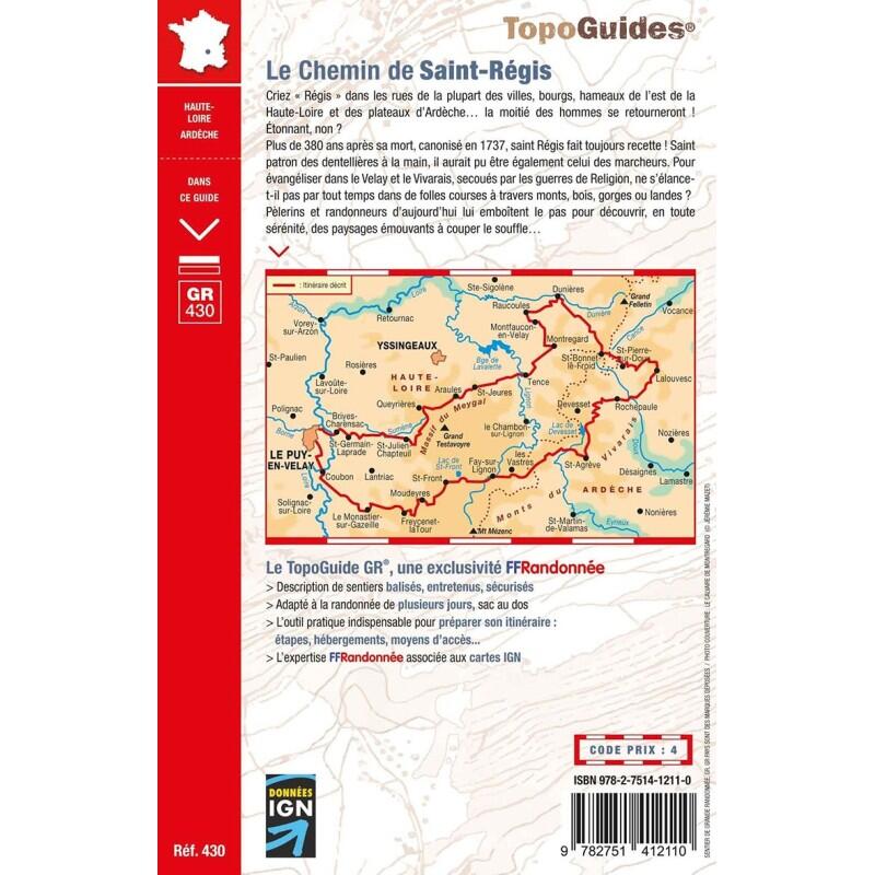 GR430 LE CHEMIN DE SAINT RÉGIS 430 2/3