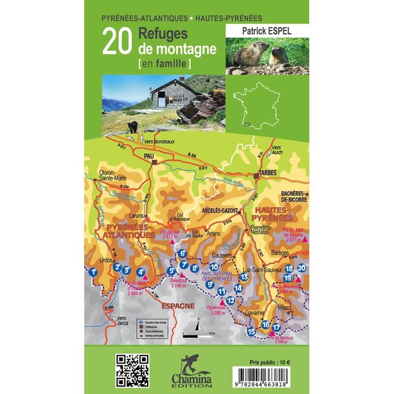 PYRÉNÉES T1 20 REFUGES DE MONTAGNE EN FAMILLE 64-65 2/4