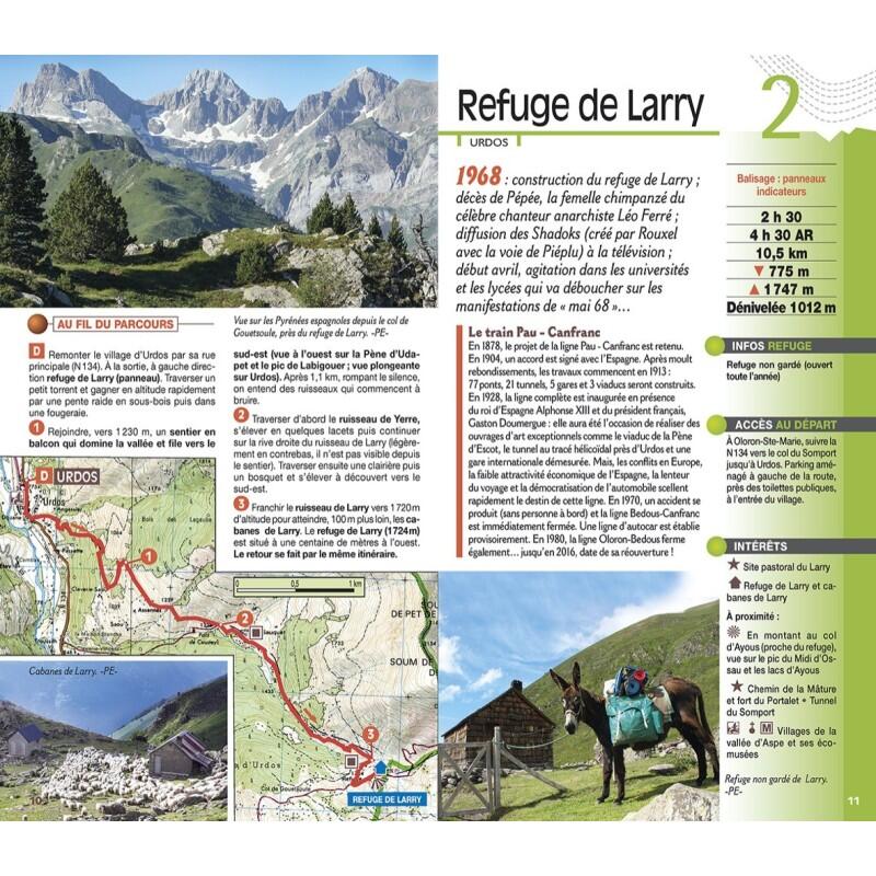 PYRÉNÉES T1 20 REFUGES DE MONTAGNE EN FAMILLE 64-65 3/4