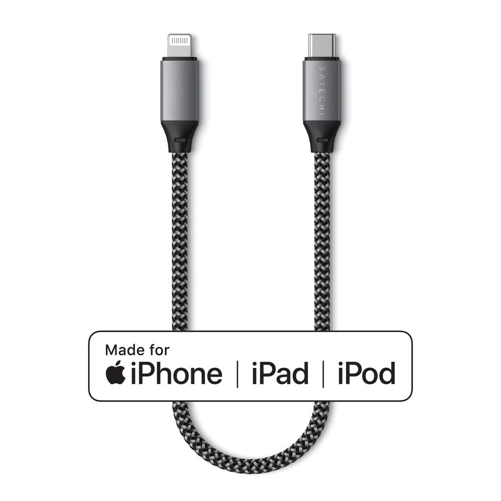 Cabo Satechi USB-C to Lightning Cable (25cm)
