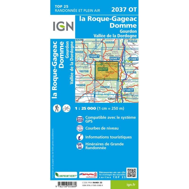 2037OT LA ROQUE-GAGEAC DOMME GOURDON VALLEE DE LA DORDOGNE 2/2
