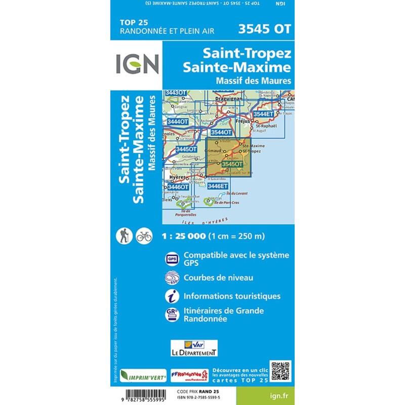 3545OT SAINT TROPEZ - SAINTE MAXIME MASSIF DES MAURES 2/2