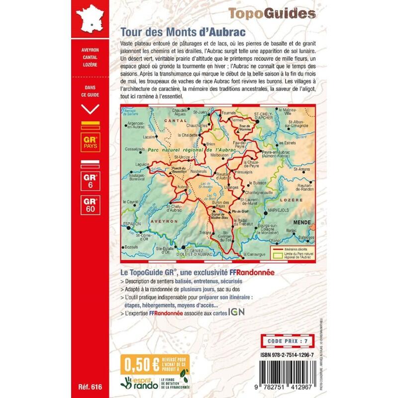 GR6/GR60/GRP TOUR DES MONTS D'AUBRAC 616 2/2