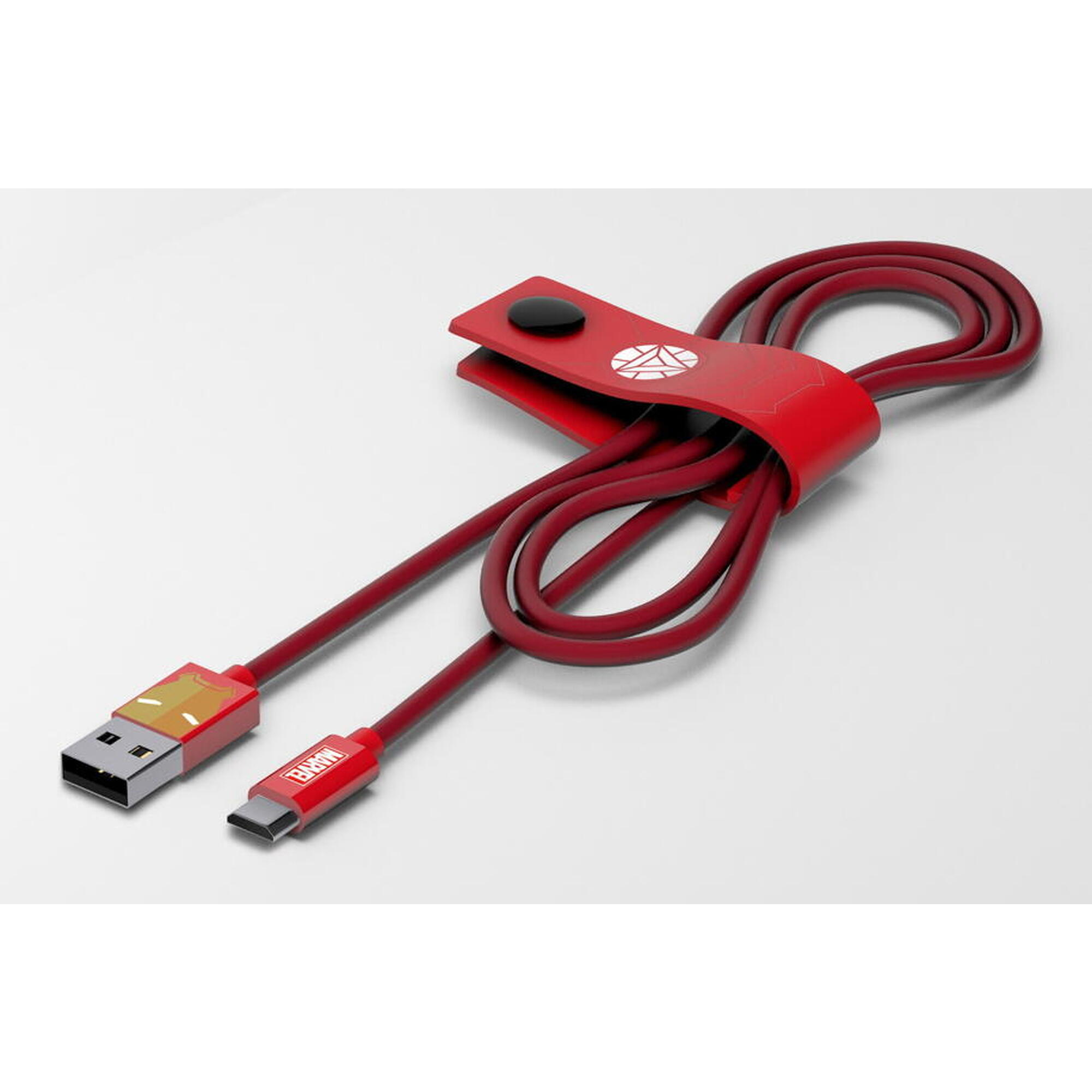 Cabo Tribe USB-microUSB Marvel iron man