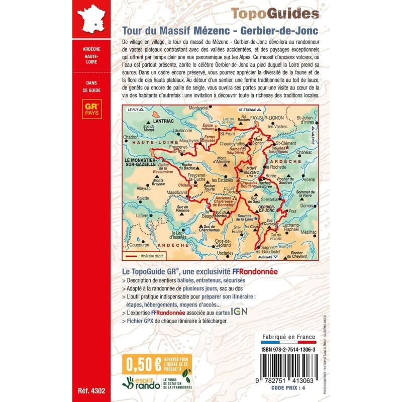 GRP TOUR DU MASSIF MEZENC GERBIER DE JONC 4302 2/2