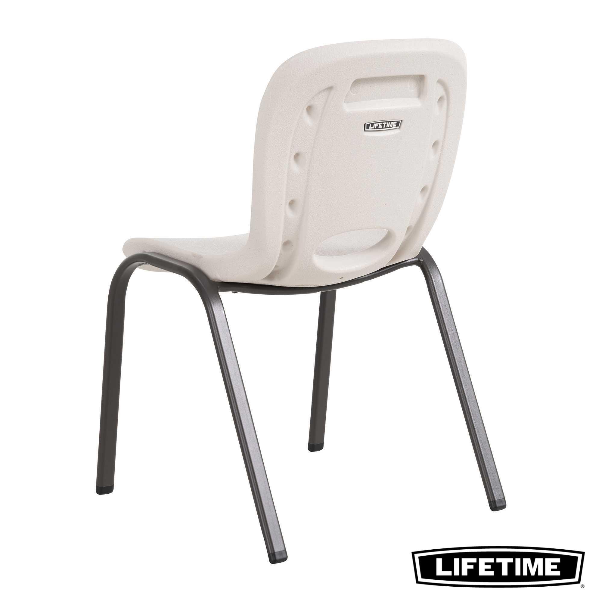Kinder Stapelstühle 4er-Set stabil stapelbar Indoor & Outdoor LIFETIME 80383 3/7