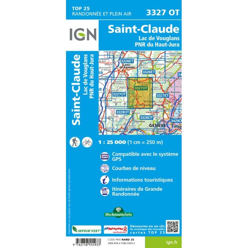 3327OT SAINT CLAUDE LAC DE VOUGLANS 2/2
