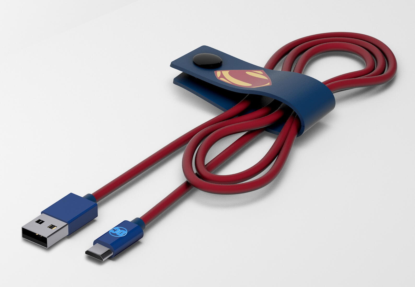 Cabo tribe usb-microusb dc comics superman