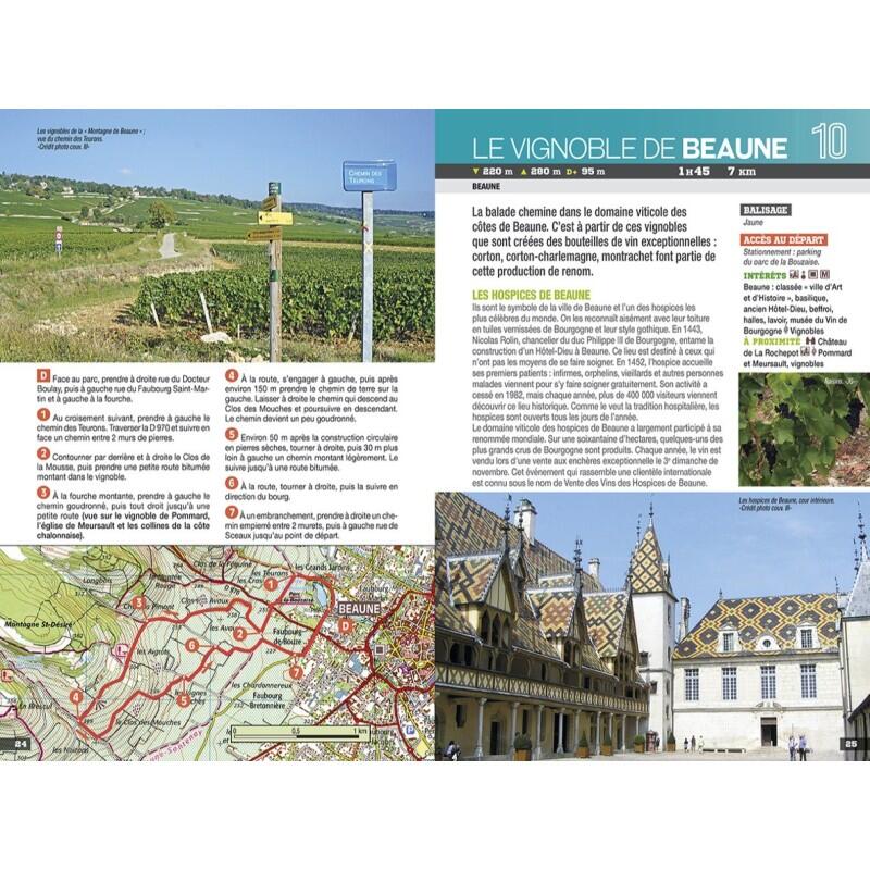 BOURGOGNE - LES 50 PLUS BEAUX SENTIERS 3/4