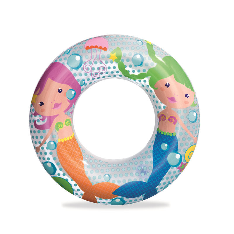 Dmuchane koło do pływania dla dzieci Bestway 51cm Delfin