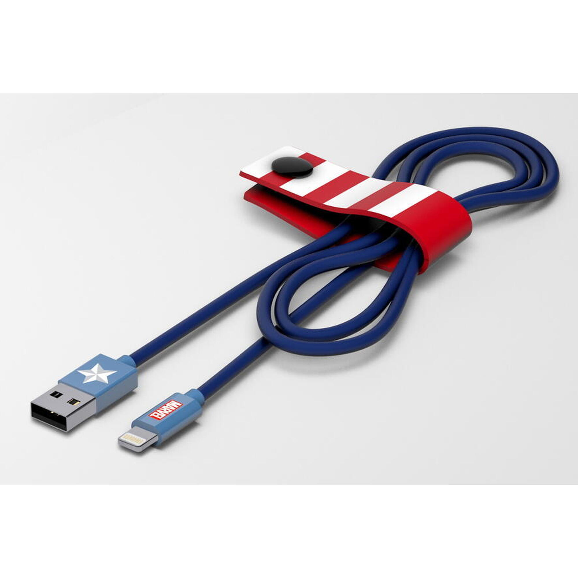 Cabo Tribe USB-lightning Marvel captain america