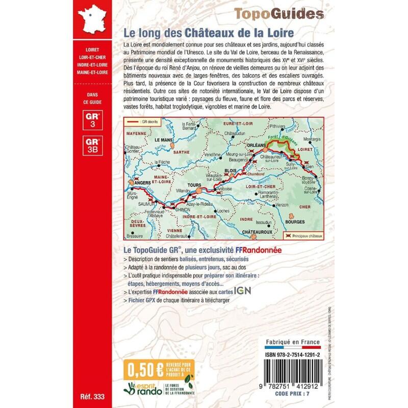 GR3/GR3B LE LONG DES CHATEAUX DE LA LOIRE 333 2/2