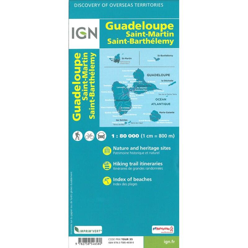 GUADELOUPE ST MARTIN ST BARTHELEMY LES SAINTES MARIE GALANTE 2/2