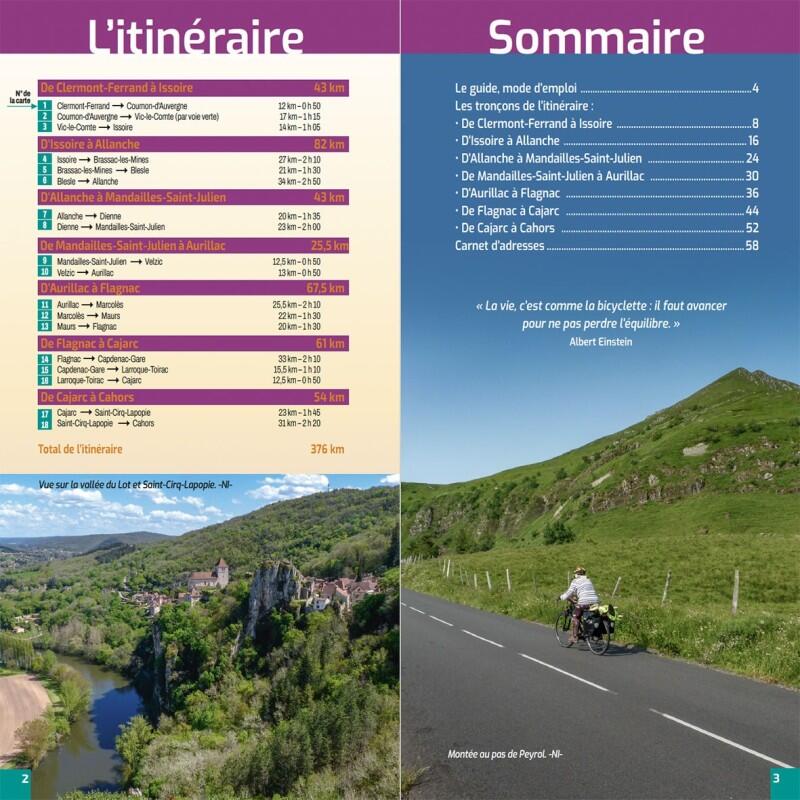 DE CLERMONT-FERRAND A CAHORS A VELO 4/5