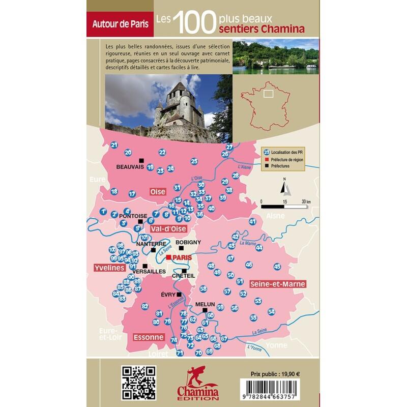 AUTOUR DE PARIS LES 100 PLUS BEAUX SENTIERS 2/4