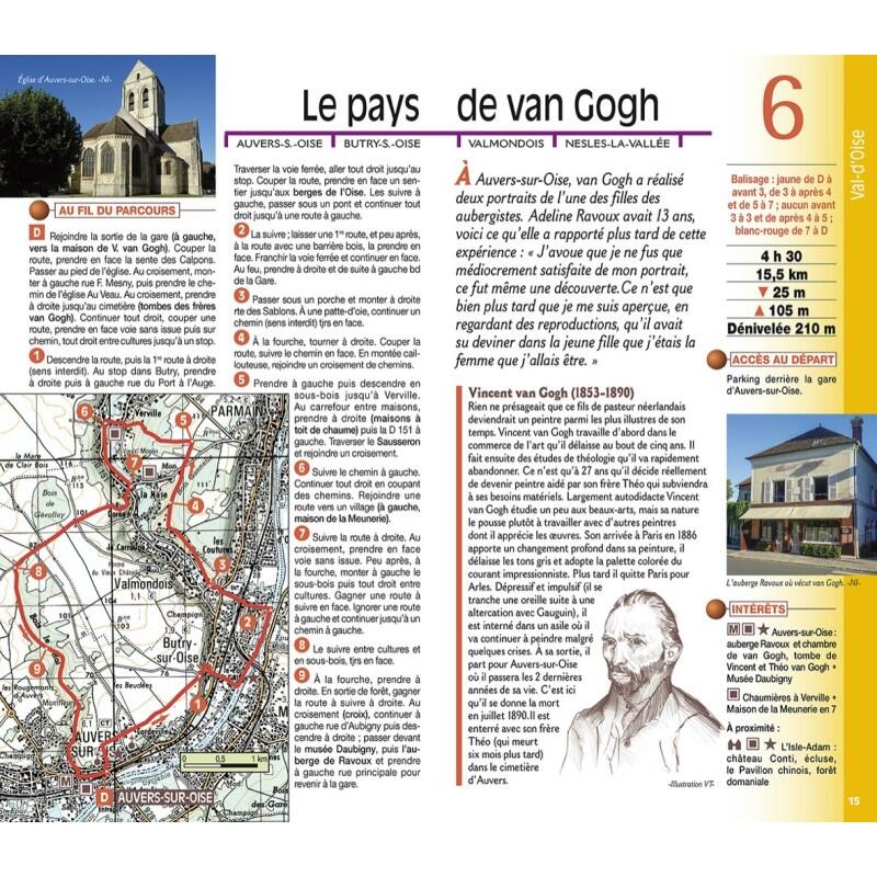 AUTOUR DE PARIS LES 100 PLUS BEAUX SENTIERS 3/4