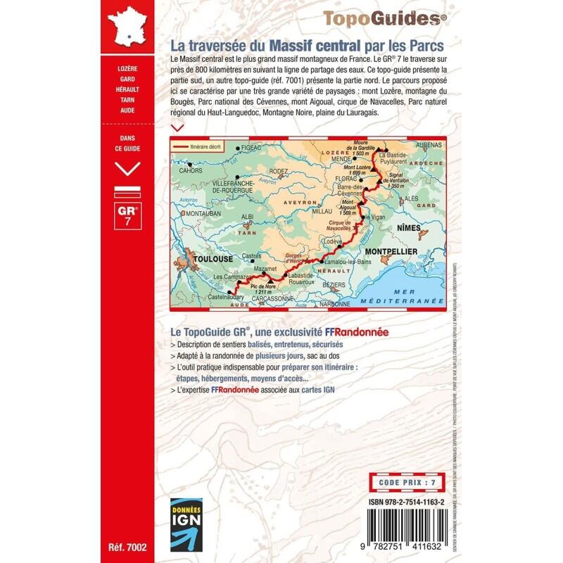 GR7 LA TRAVERSEE DU MASSIF CENTRAL BASTIDE-PUYLAURENT CASTELNAUDARY 2/2