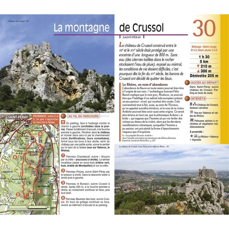 ARDECHE LES 30 PLUS BEAUX SENTIERS 4/5