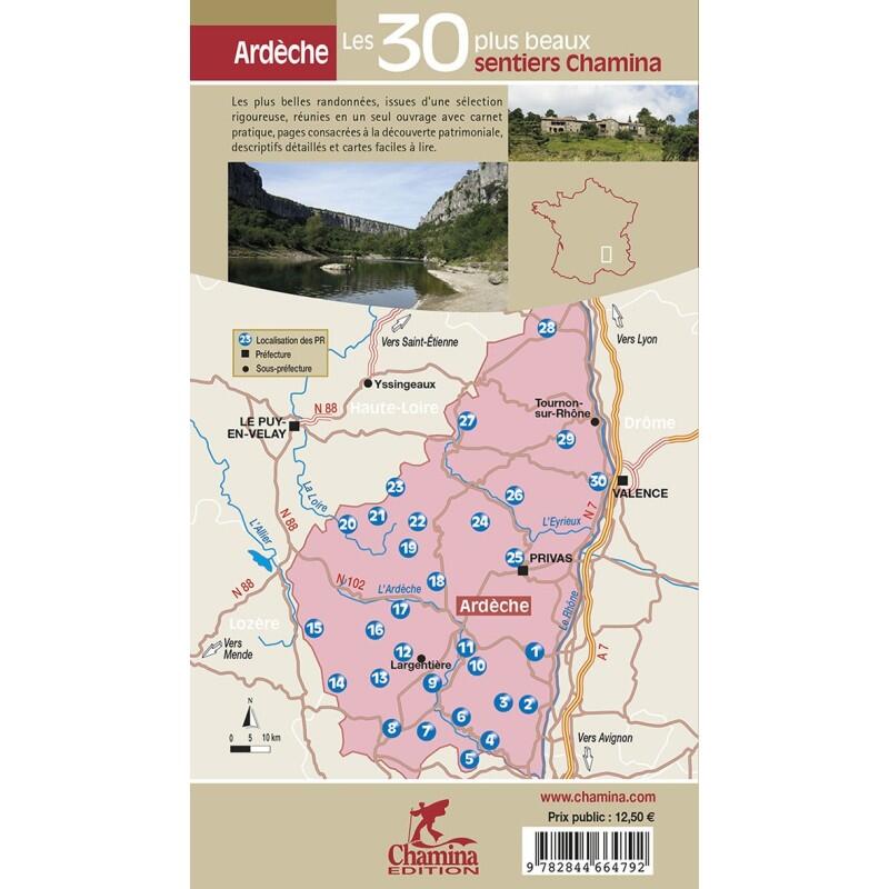 ARDECHE LES 30 PLUS BEAUX SENTIERS 2/5