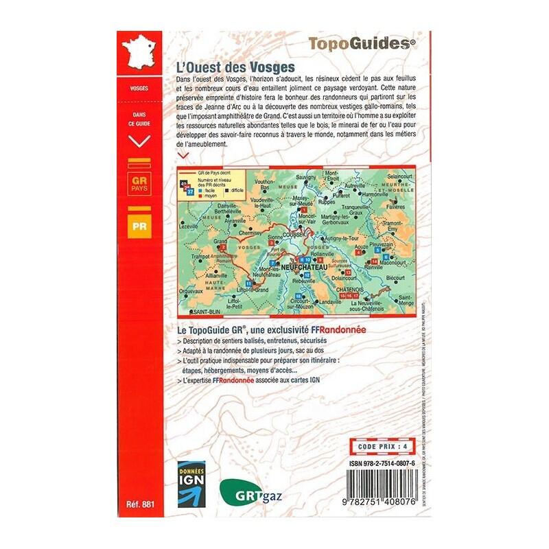 GRP L'OUEST DES VOSGES PLAINE RIVIERES ET FORETS 881 2/2