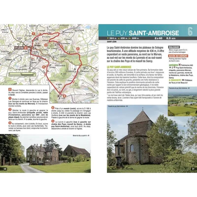 AUVERGNE - LES 50 PLUS BEAUX SENTIERS 3/4