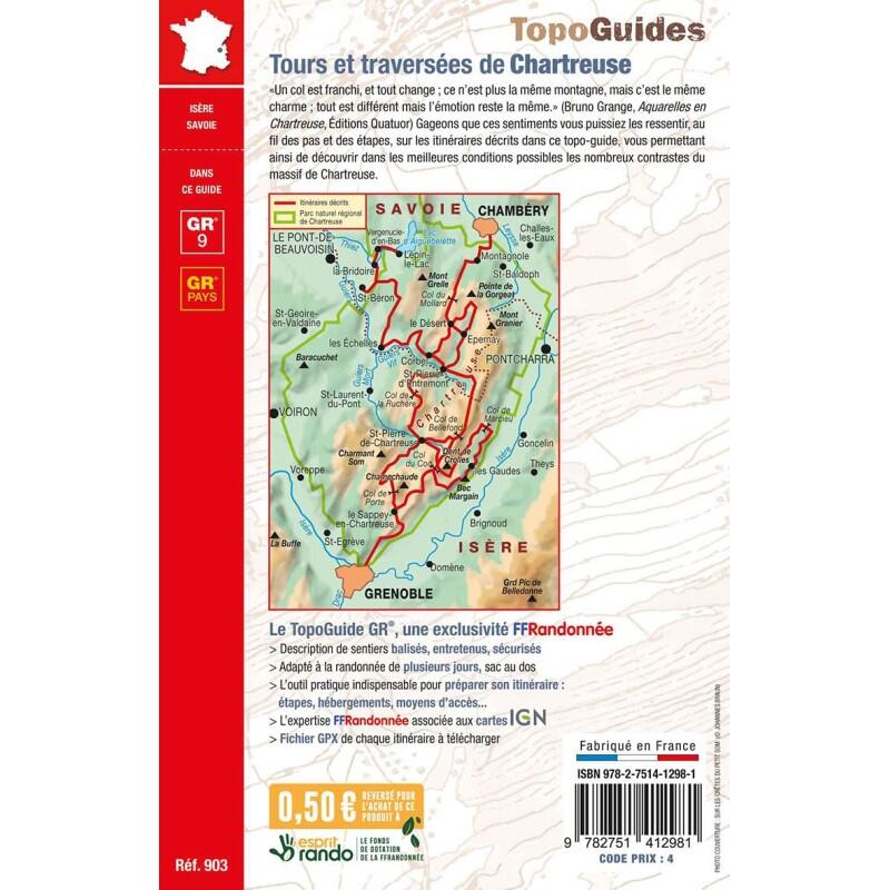 GR9/GR96/GRP TOURS ET TRAVERSEES DE CHARTREUSE 903 2/2