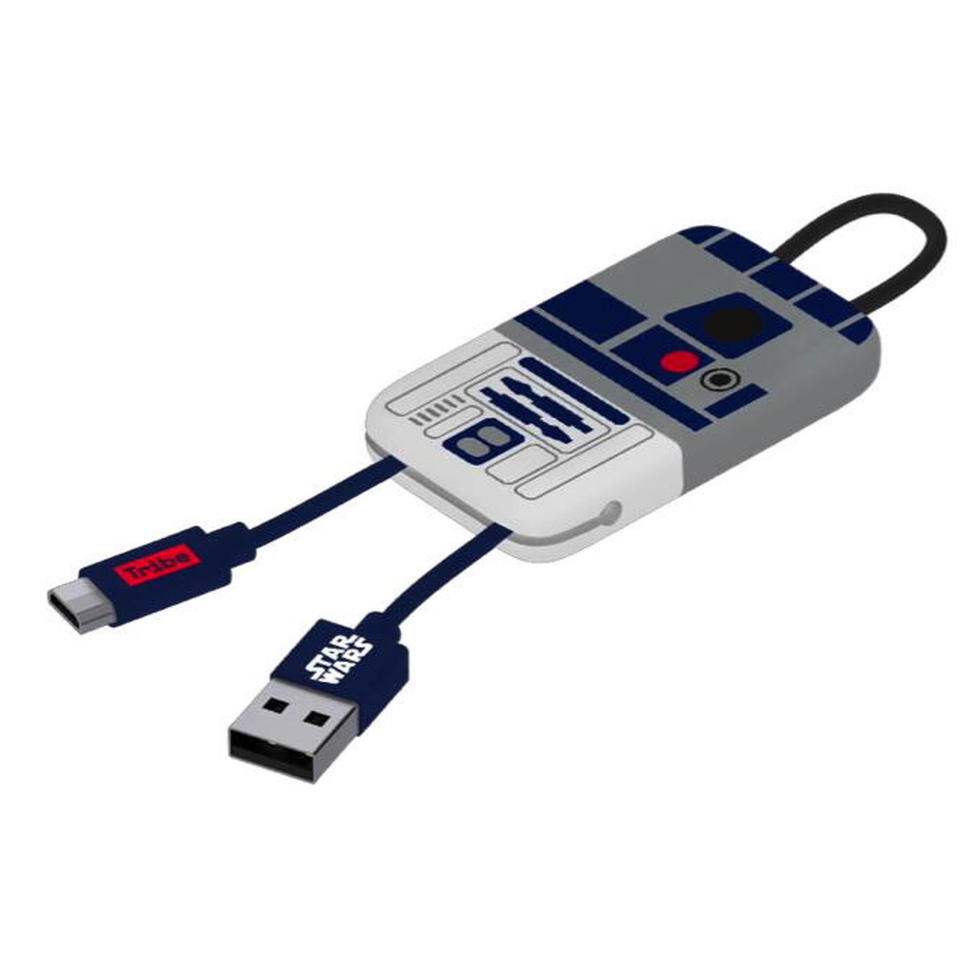 Cabo Tribe keyline USB-microUSB Star Wars R2-D2