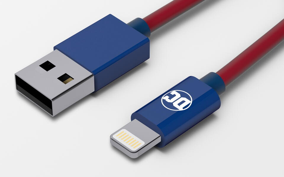Cabo USB-Lightning - DC Comics Superman - Tribe 2/3