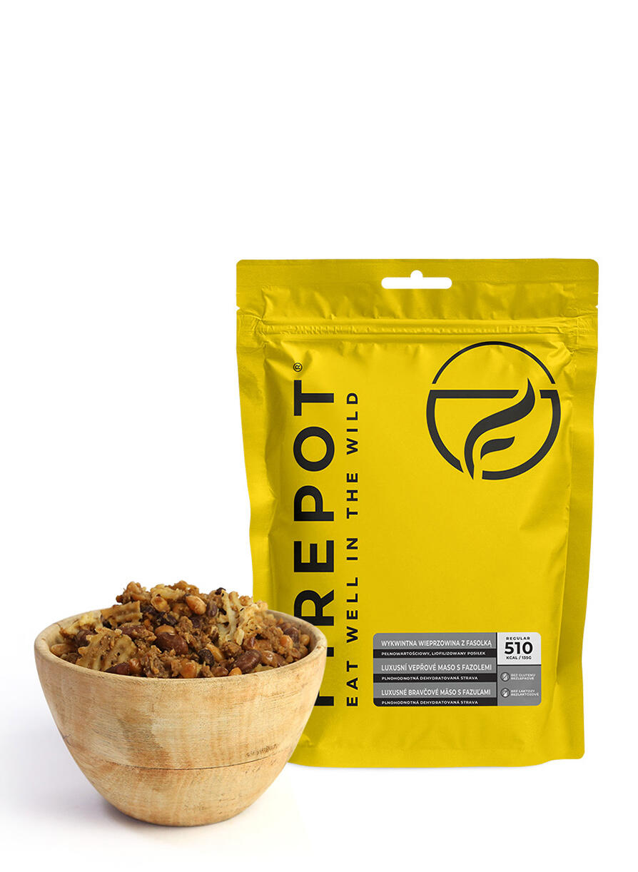 Liofilizat Firepot Wykwintna wieprzowina z fasolką 485 g 2/2