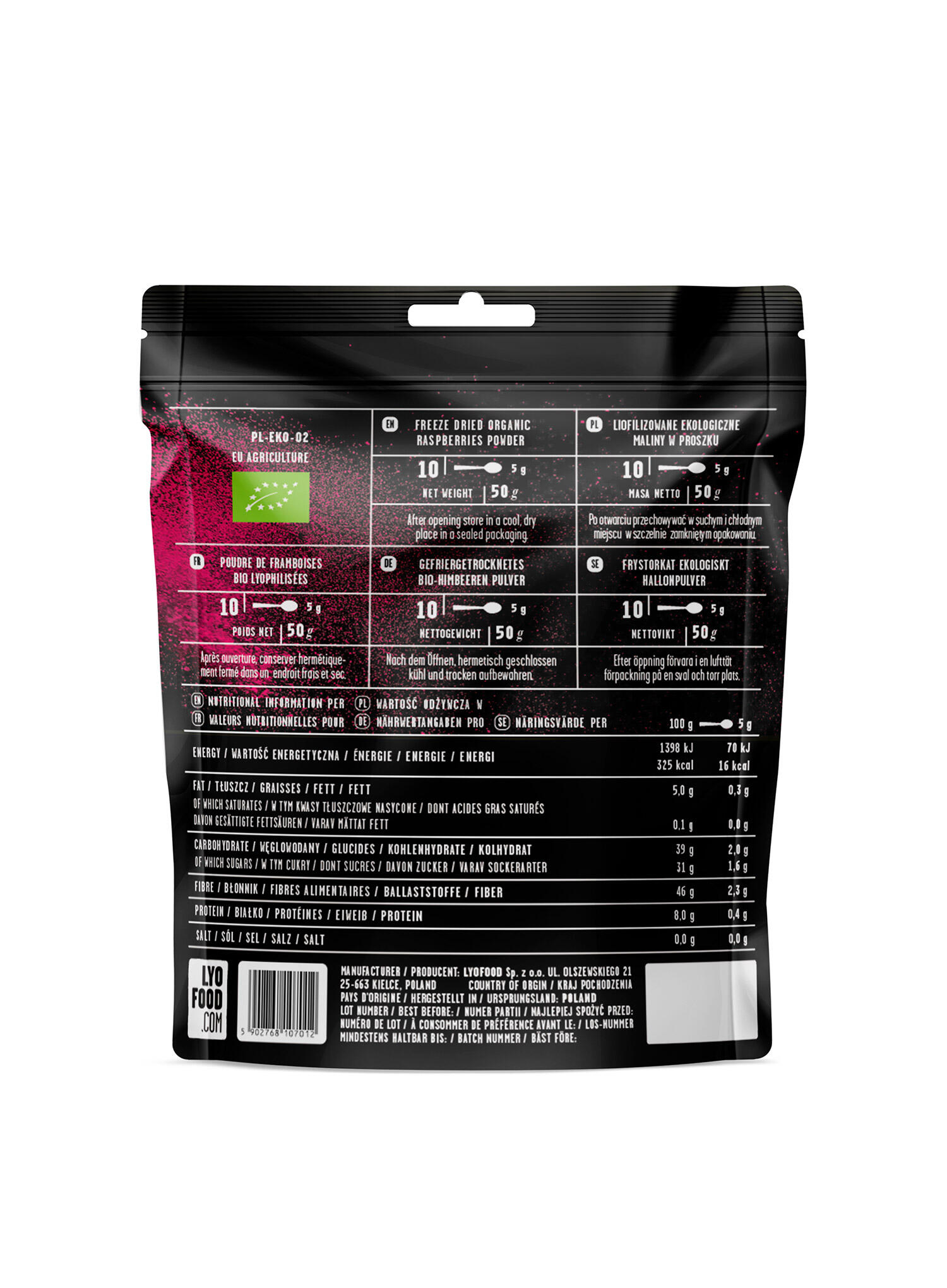 Owoce Lyo Powders (441) Malina 2/2