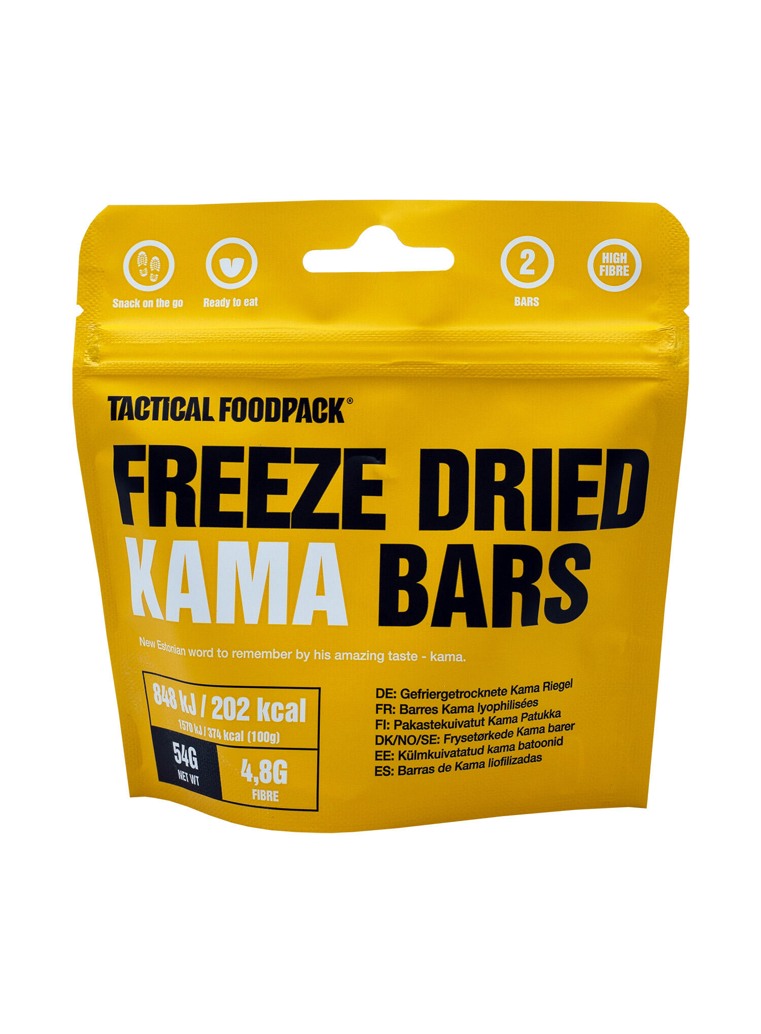Przekąska Tactical Foodpack Liofilizowane batoniki z mieszanki mącznej kama 54 g 2/2
