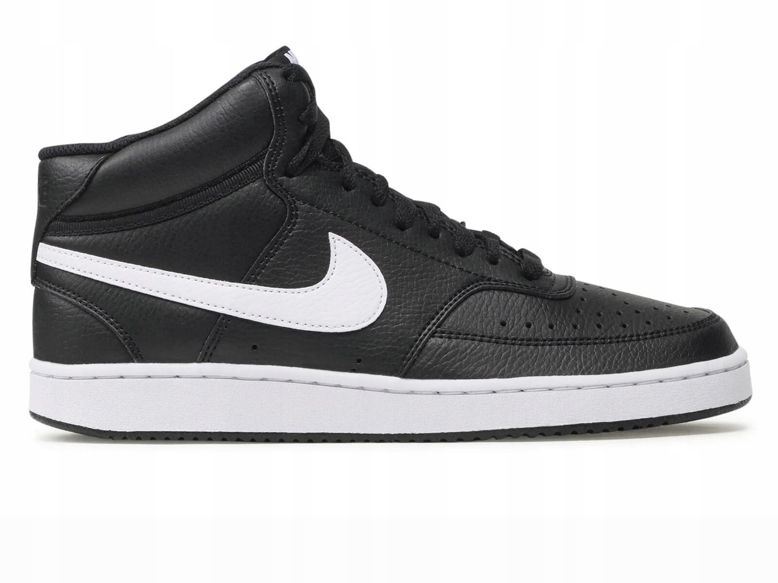 BUTY NIKE COURT VISION MID DN3577-001 wysokie czarne sportowe 45,5 4/7