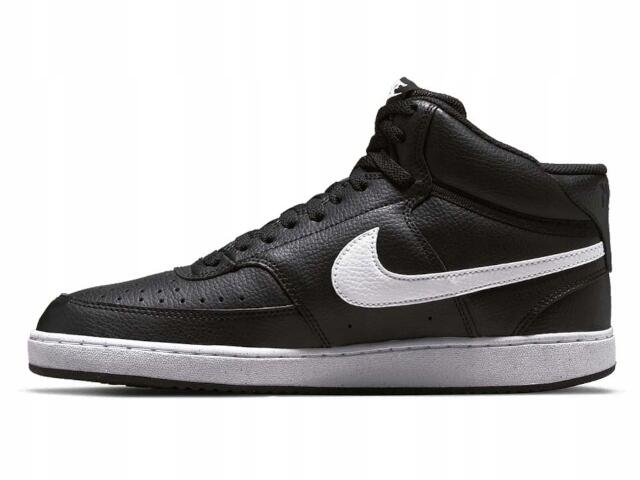Scarpe Nike Uomo COURT VISION MID NN NERO/BIANCO 4/7