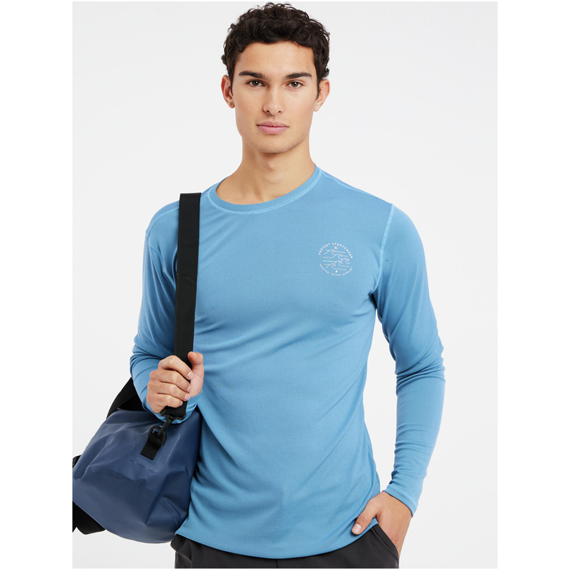 Koszulka męska Protest PRTLOOMA rashguard long sleeve 3/7