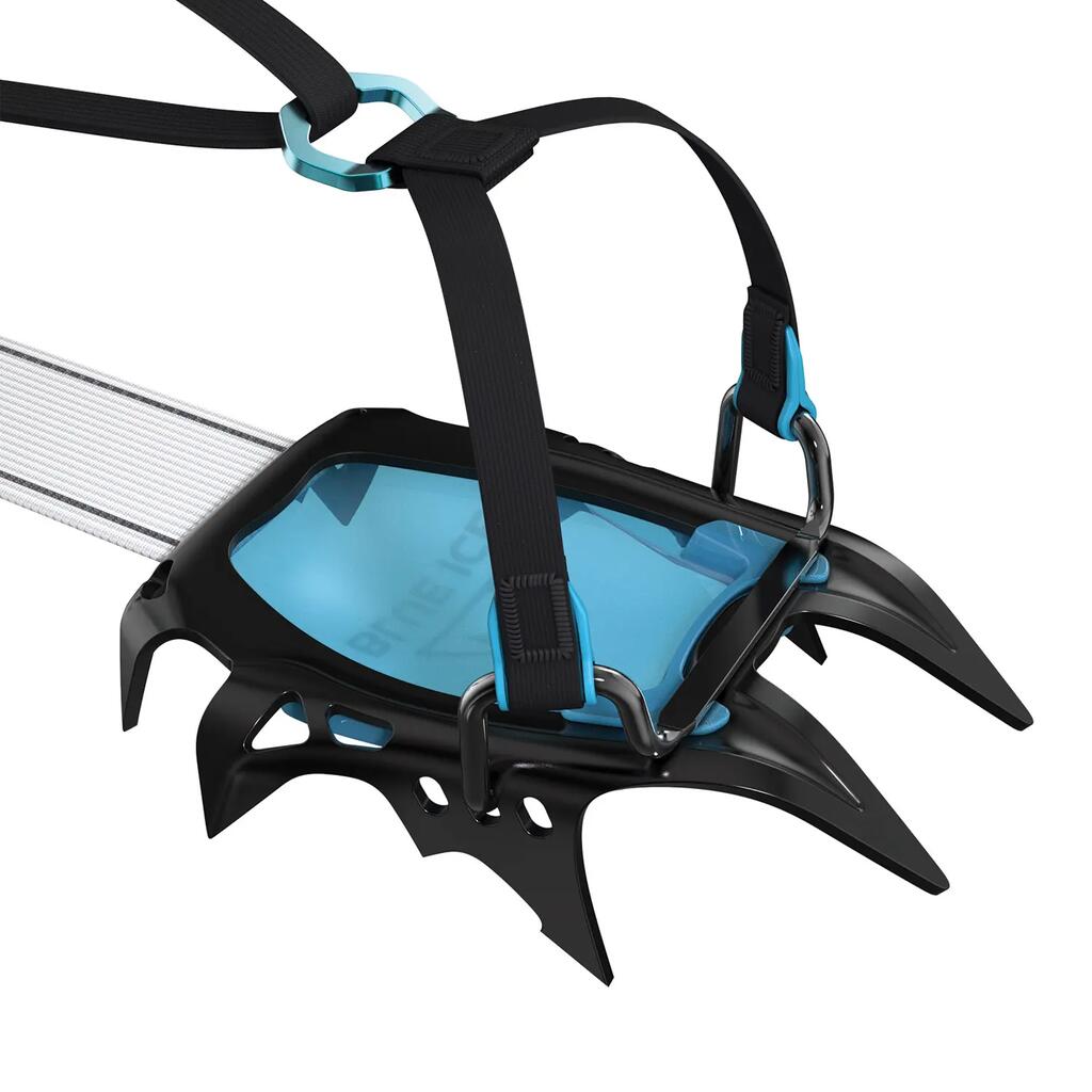 Automatic Crampons Blue Ice Harfang Alpine - Black