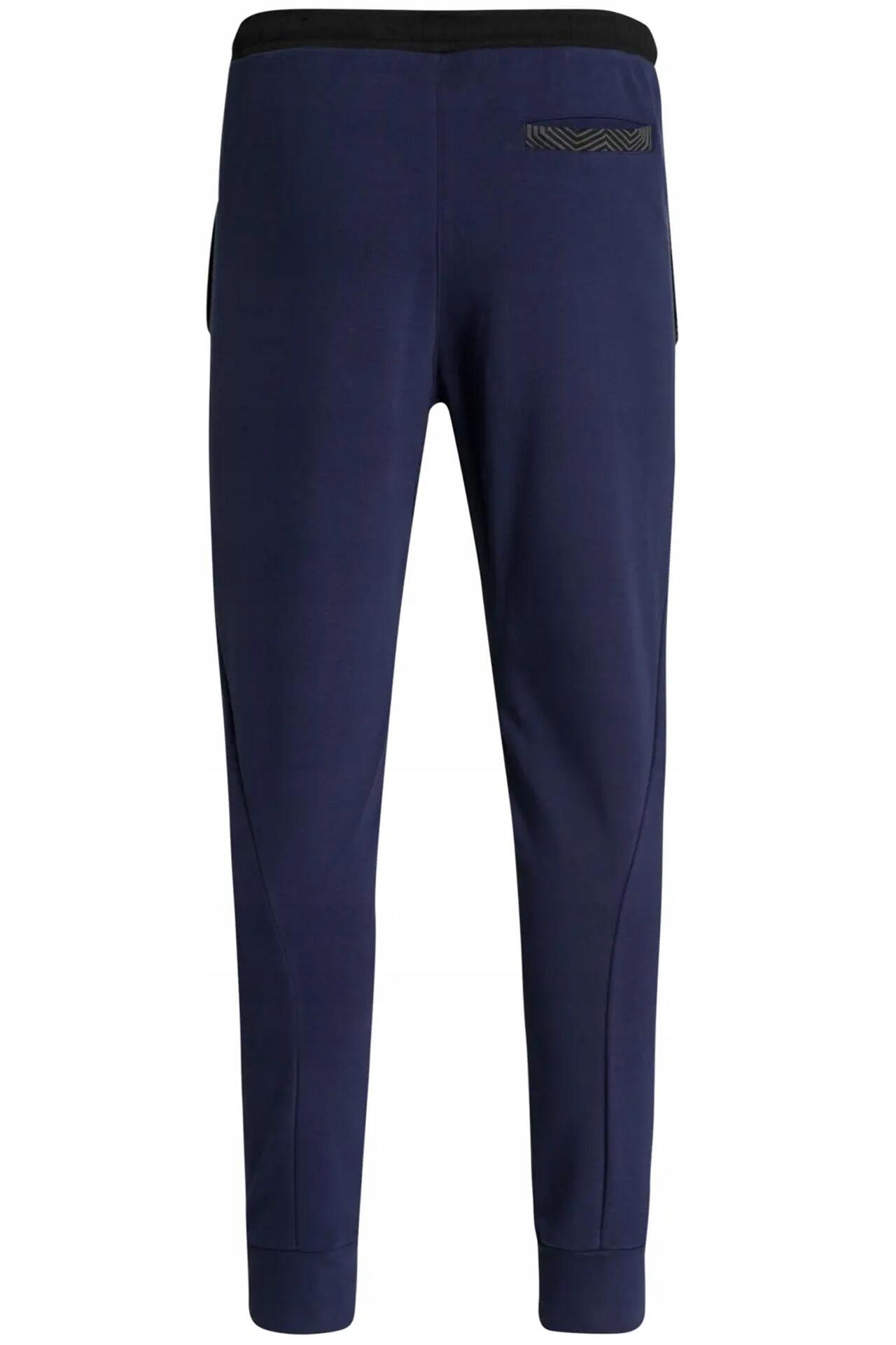 Spodnie męskie dresowe bawełniane Puma slim fit 3/6