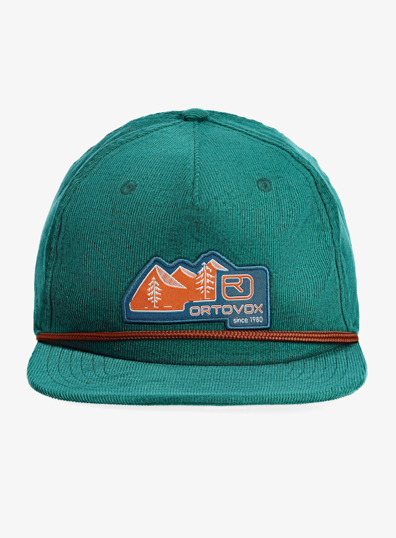 Cappello Ortovox Vintage Badge Verde Pacifico 3/4