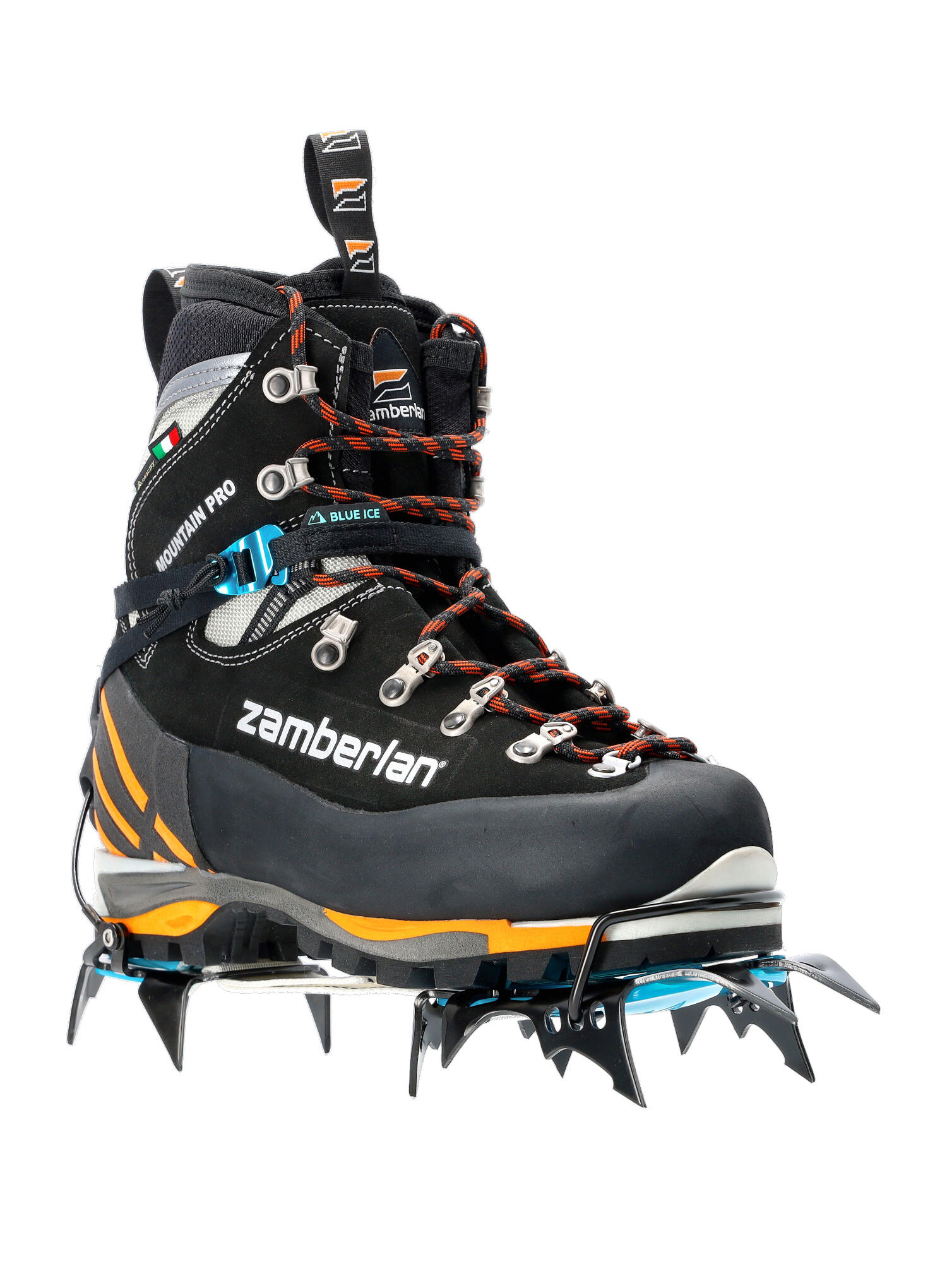 Automatische stijgijzers Blue Ice Harfang Alpine - zwart 3/7