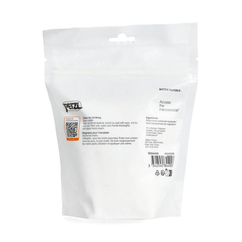 Magnezja Petzl Power Crunch 200g - white
