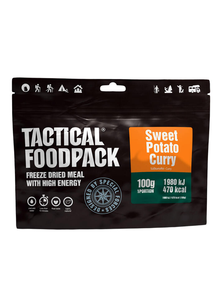 Liofilizat Tactical Foodpack Curry ze słodkich ziemniaków 400 g