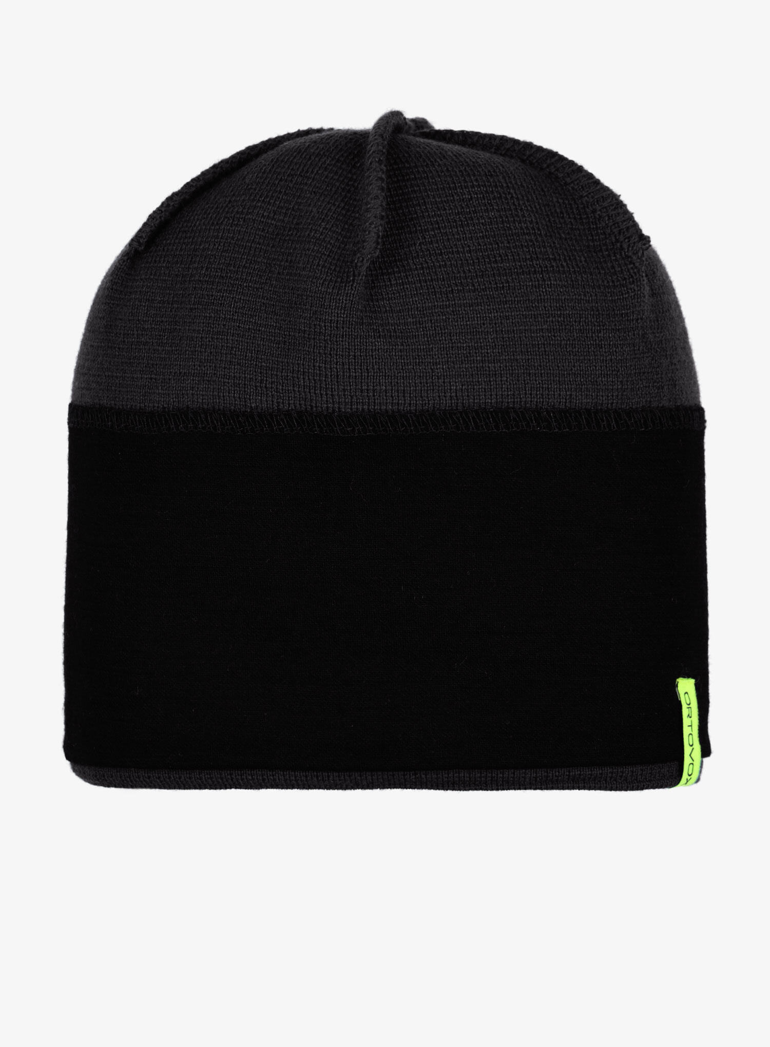 Czapka zimowa Ortovox Peak Beanie - black raven 4/5