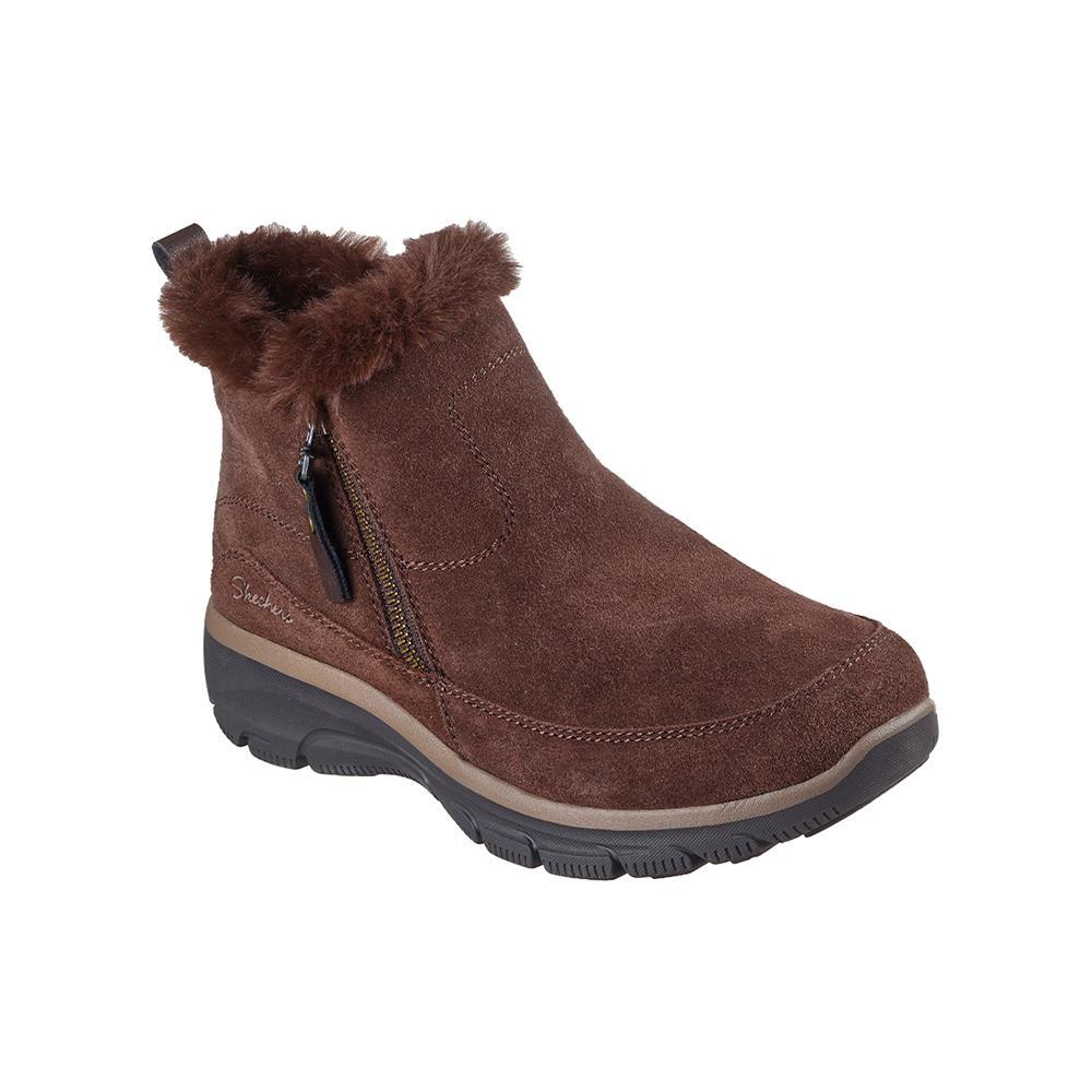 Botins Mulher Skechers 167862_CHOC Marrons Resistente à Água com Zíper 2/5