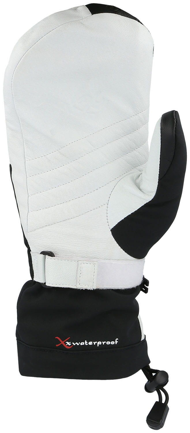 Rękawiczki narciarskie i snowboardowe damskie KINETIXX Alina Mitt white/black