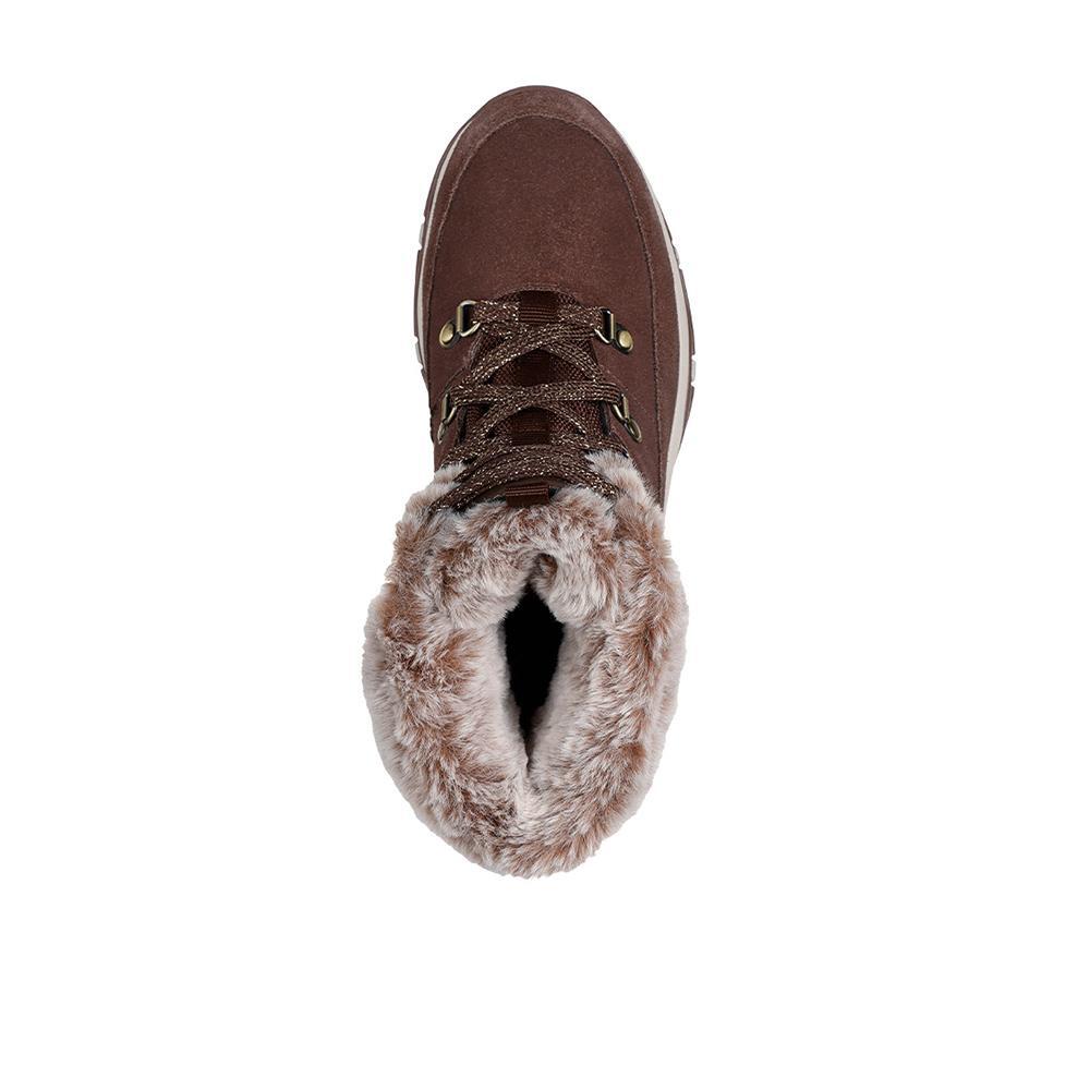 Botines Senderismo Mujer Skechers 167882_CHOC Marrón Resistente al Agua Cordones 3/7