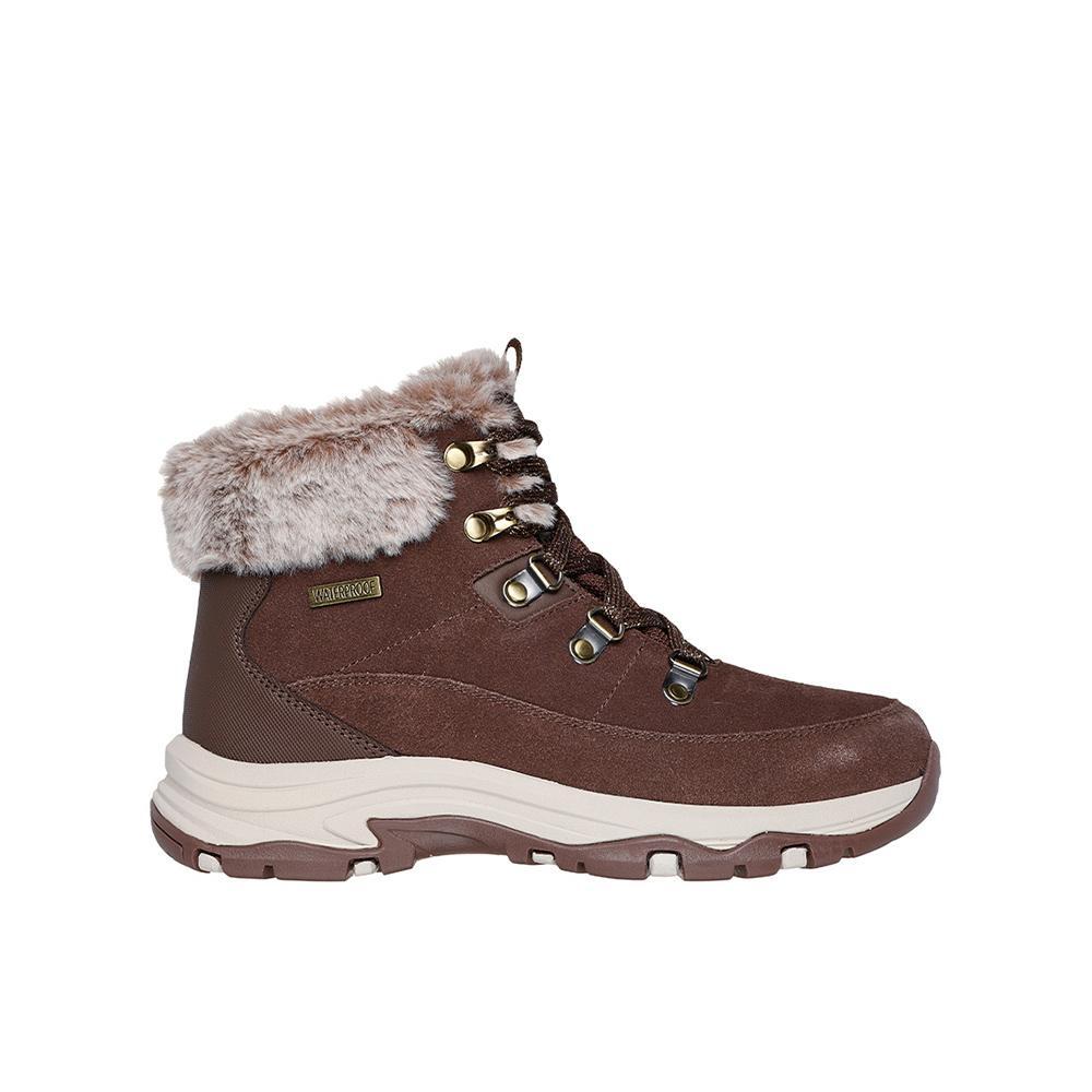 SKECHERS Botins Mulher Skechers 167882_CHOC Marrons Resistentes à Água Atacadores