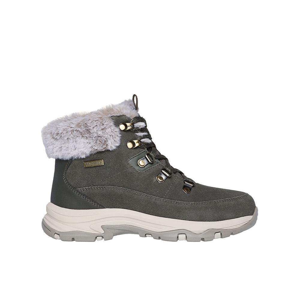 SKECHERS Botins Caminhada Mulher Skechers 167882_OLV Verdes Resistentes à Água Atacadores
