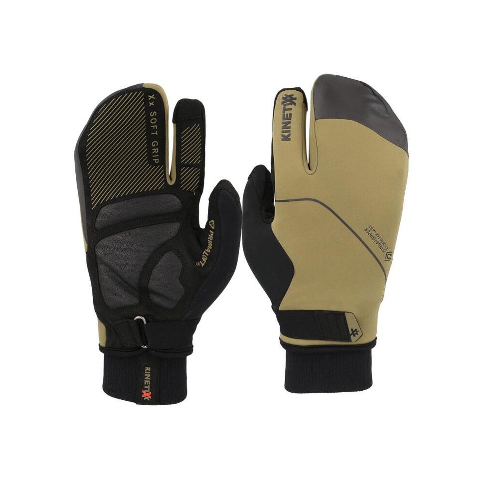Rękawiczki rowerowe zimowe unisex KINETIXX Luzan black thumbnail